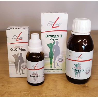 2FitLine Cardio Set (Omega 3 Vegan+ Koenzym Q10 Plus)